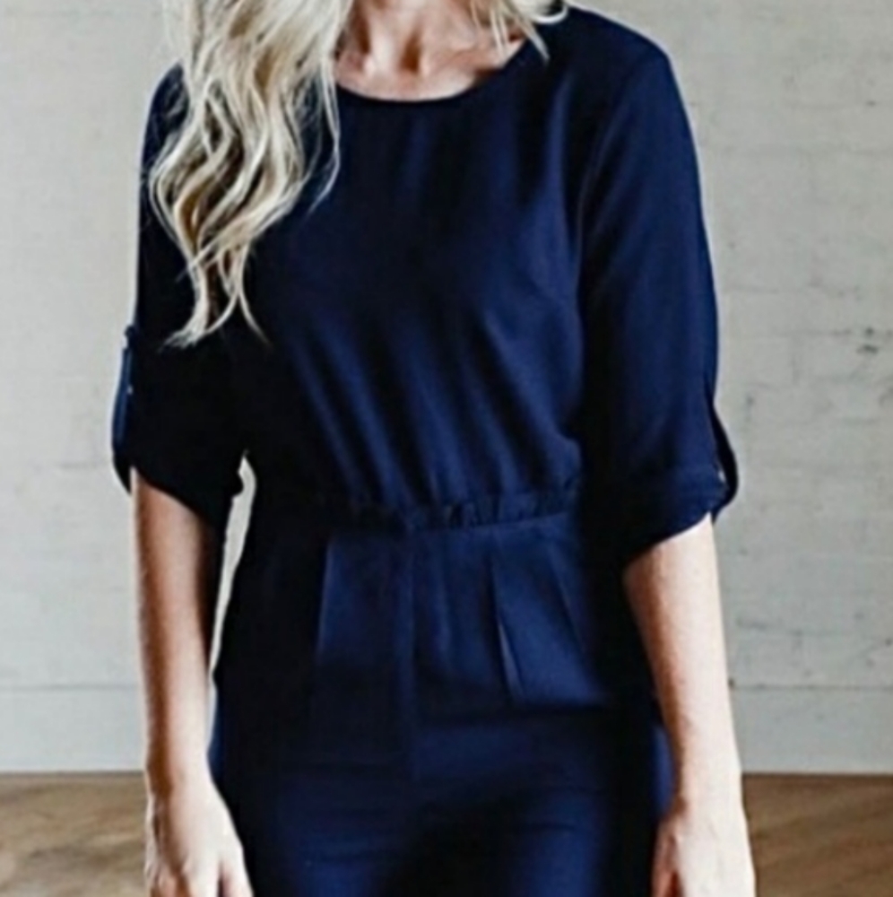 EUC Ashley LeMieux Jumpsuit